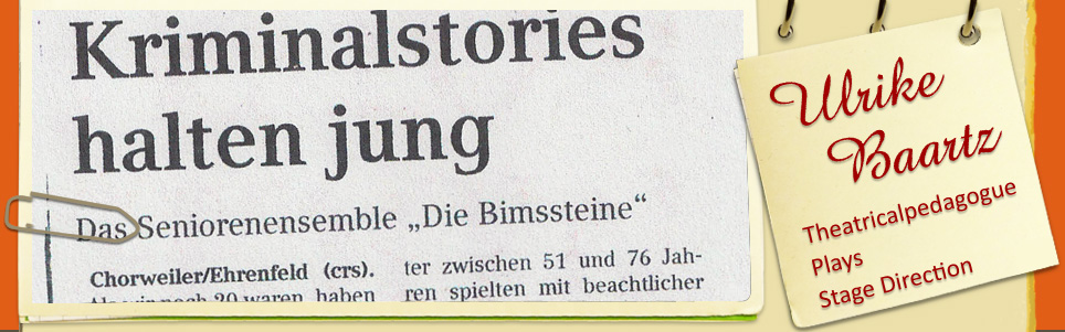 Theaterpädagogik, Schauspiel, Ulrike Baartz, Köln